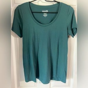 Wool& Stella Scoop Neck Shirt